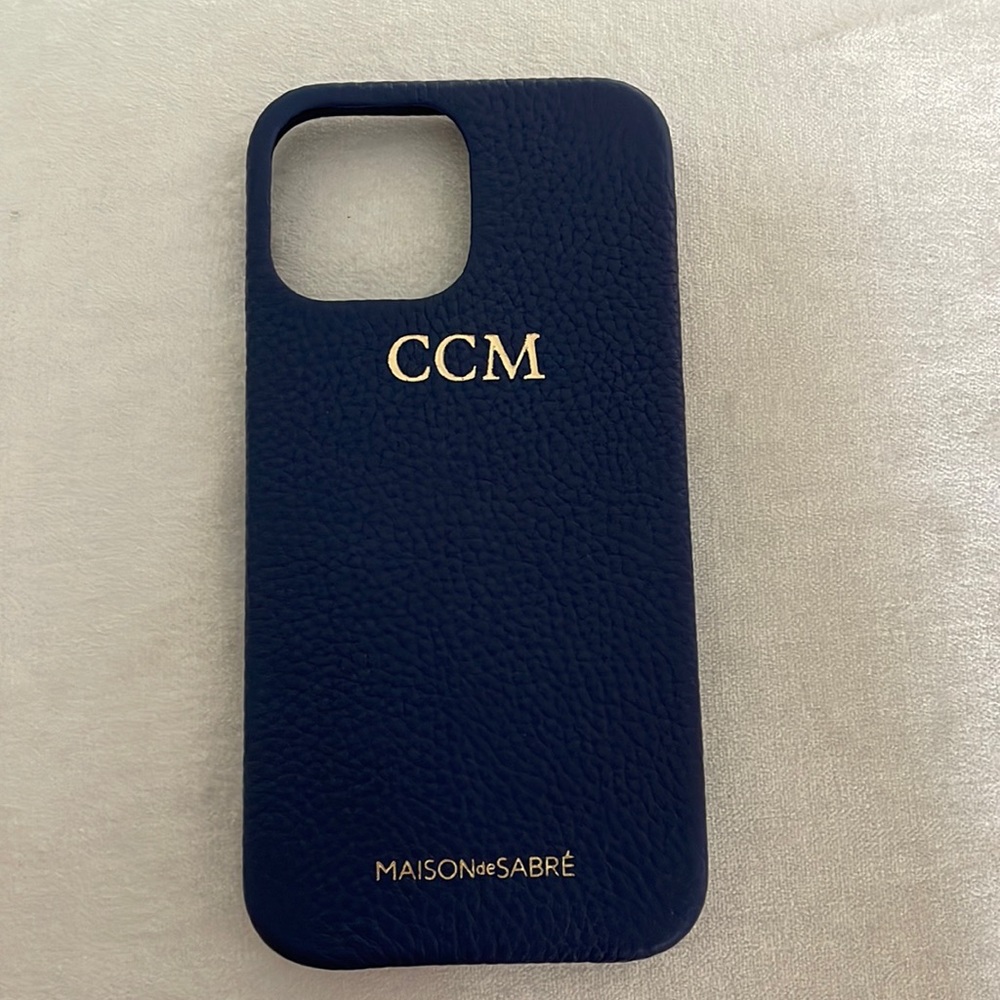 Maison de sabre leather case